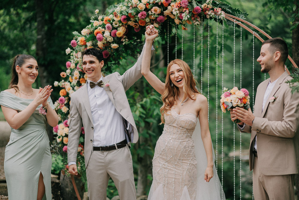 Wedding in Bedouin Forest residence