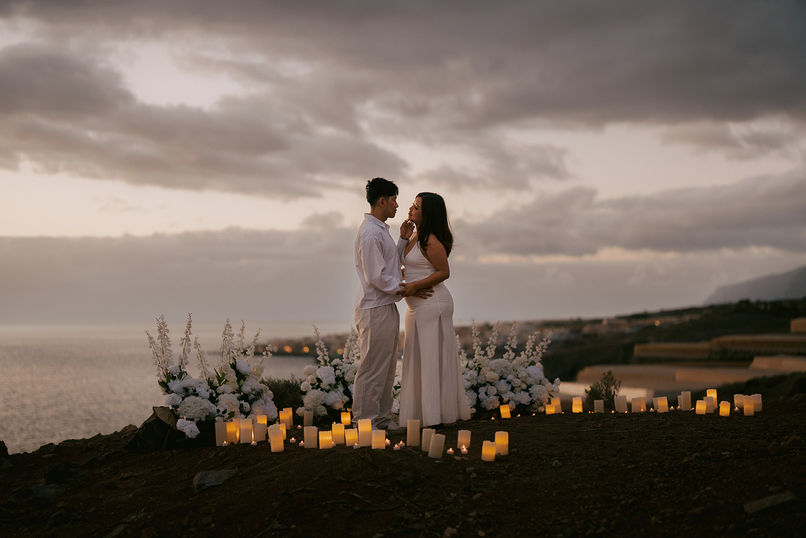 Candlelit Sunset Proposal in Tenerife South