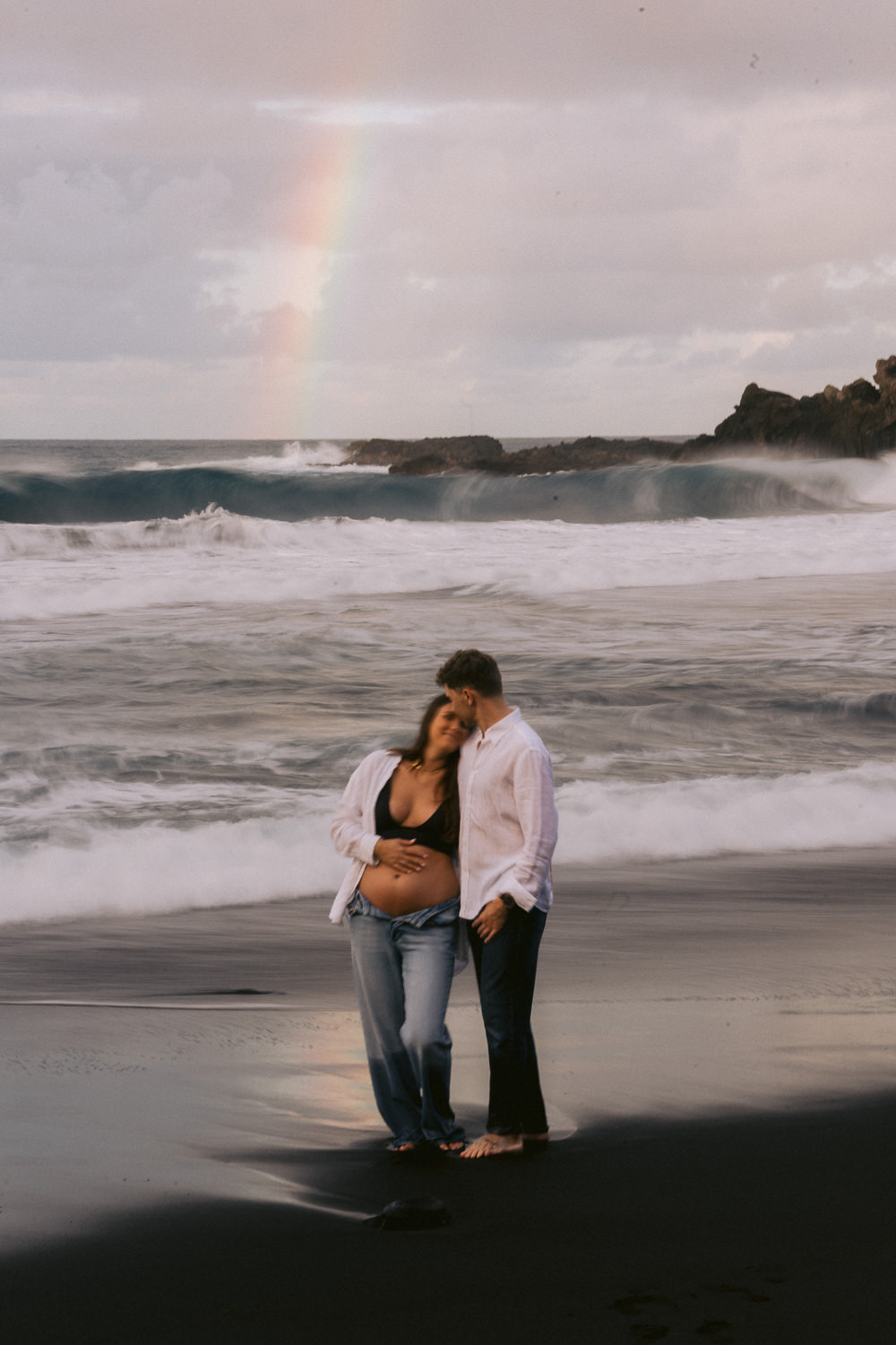 Maternity photo session on Tenerife
