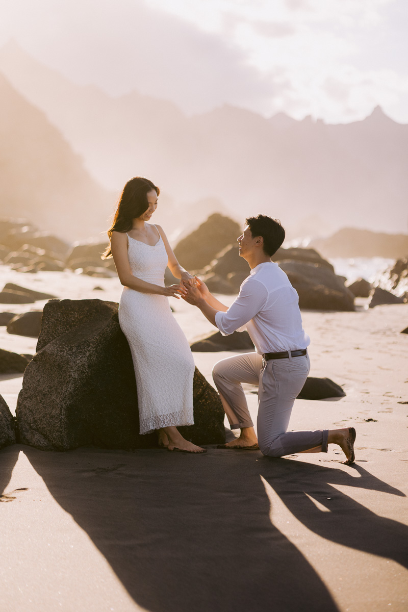 Best proposal locations in Tenerife - Playa Benijo Proposal
