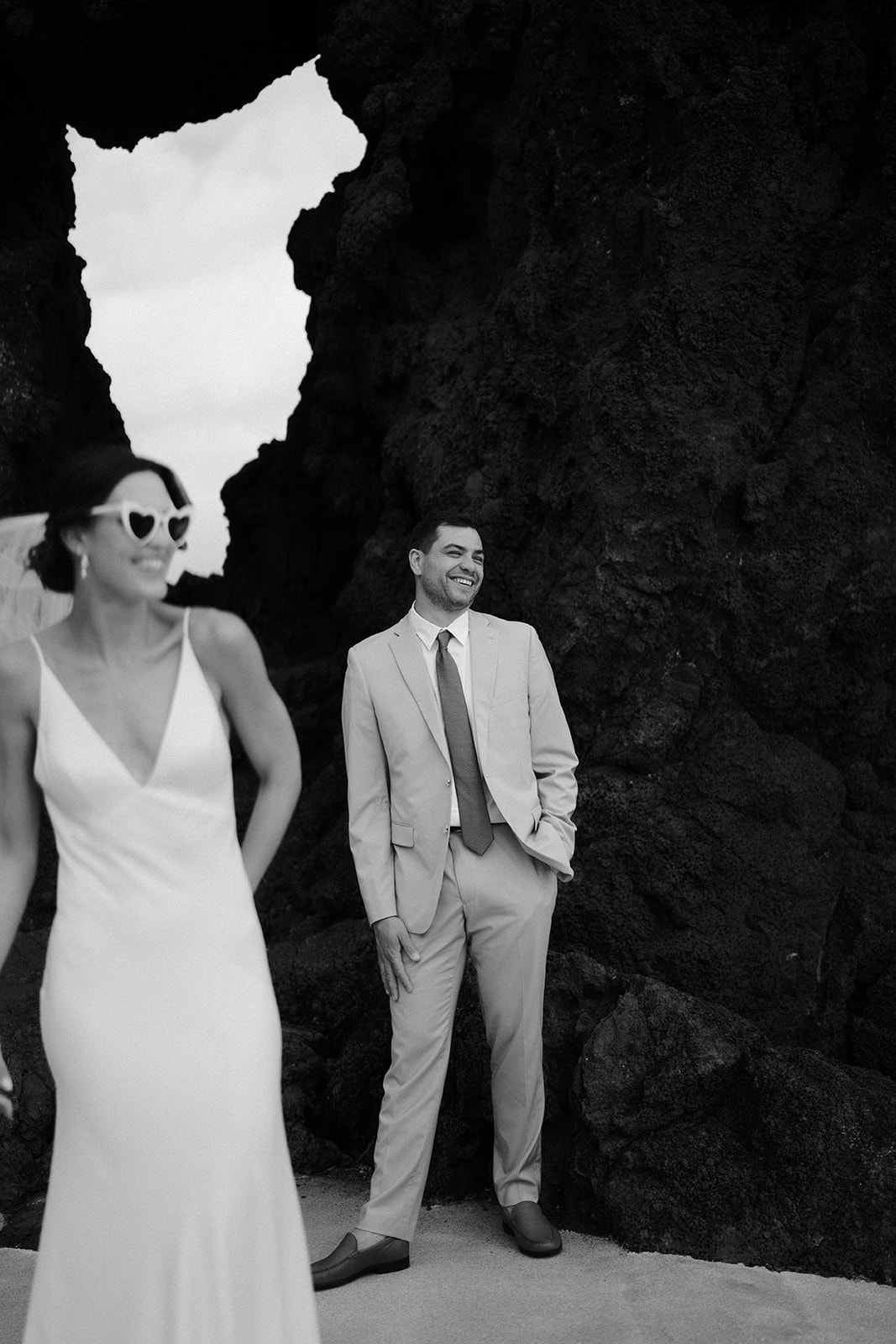 Couple eloping in Madeira
