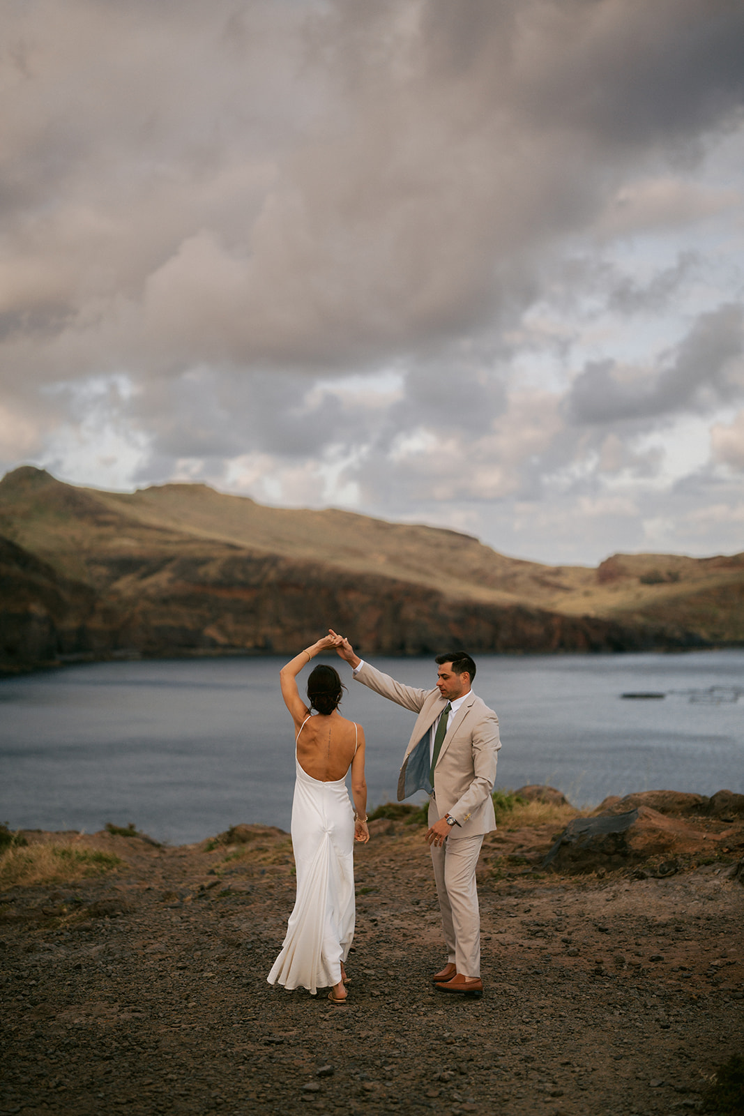 Ponta de São Lourenço Elopement first dance