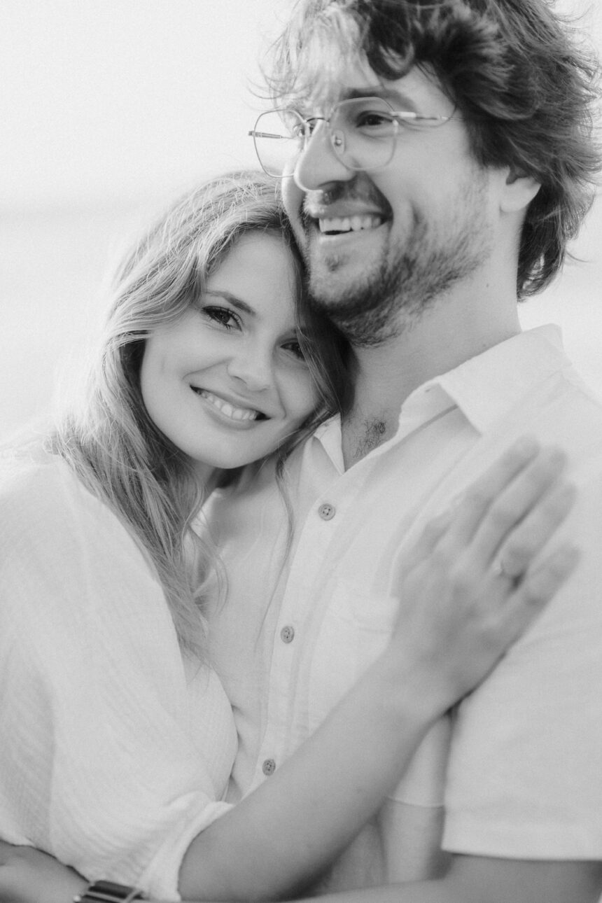 Love Story photoshoot on the beach in Tenerife