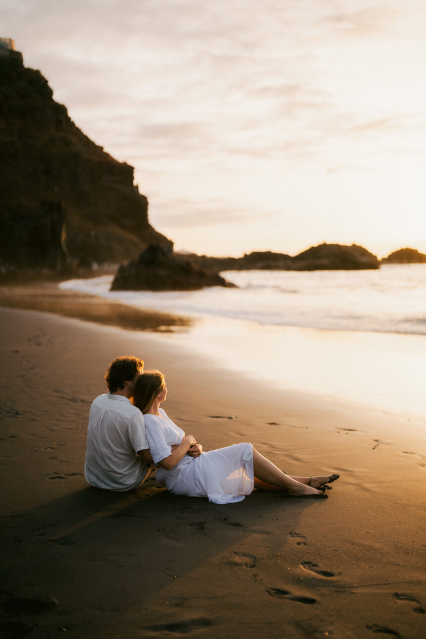 Family Photoshoot on the Beach in Tenerife