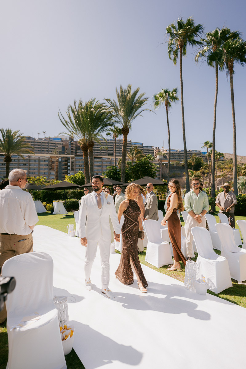Maspalomas wedding on the beach