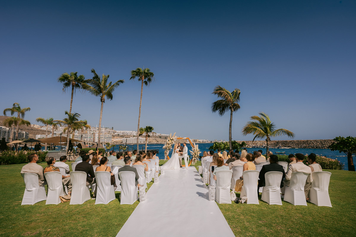 Boda en Gran Canaria Anfi isla de corazon